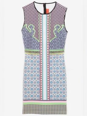 Clover Canyon Neon Cowboy Bodycon Dress XS | Sold at Revolve